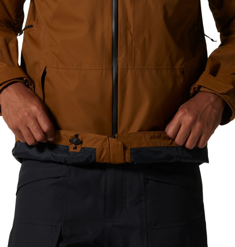 Thumbnail: Men's Firefall/2 Jacket, Color: Golden Brown, image 8