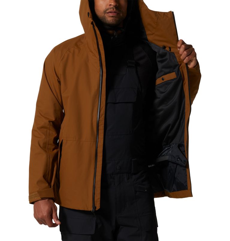 Men's Firefall/2 Jacket, Color: Golden Brown, image 10