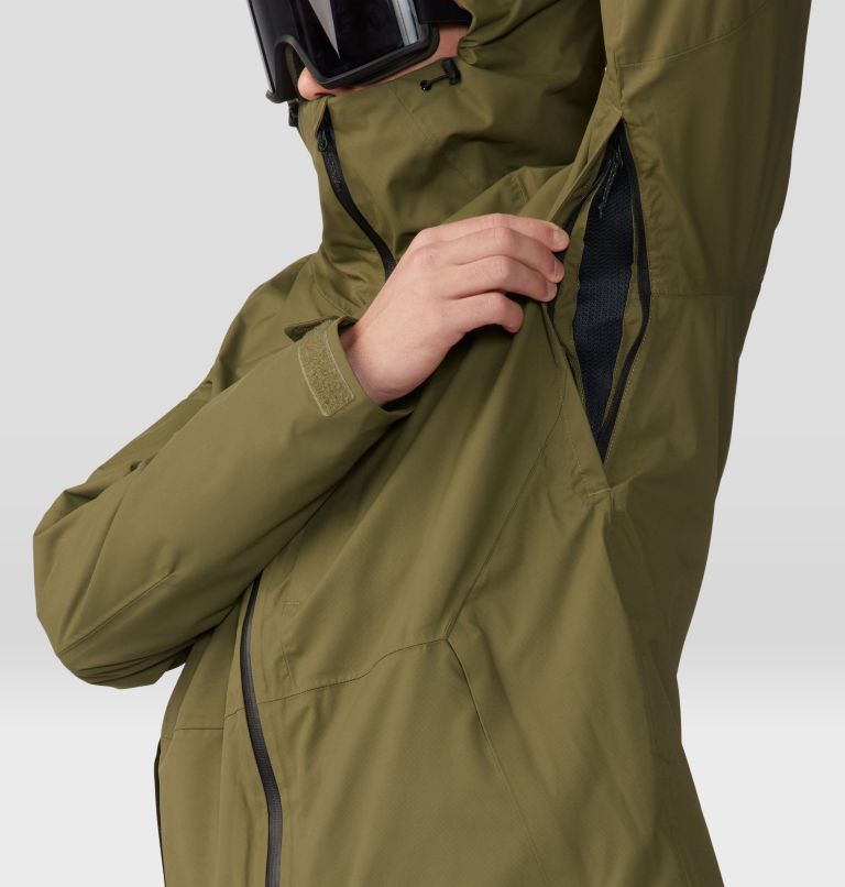Men's Firefall/2 Jacket, Color: Combat Green, image 7