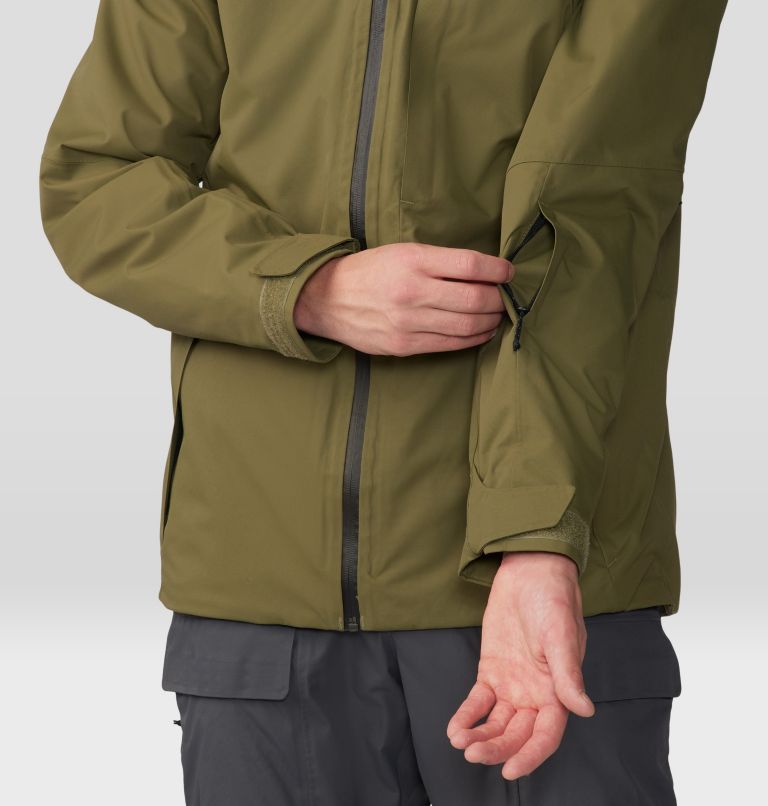 Men's Firefall/2 Jacket, Color: Combat Green, image 8