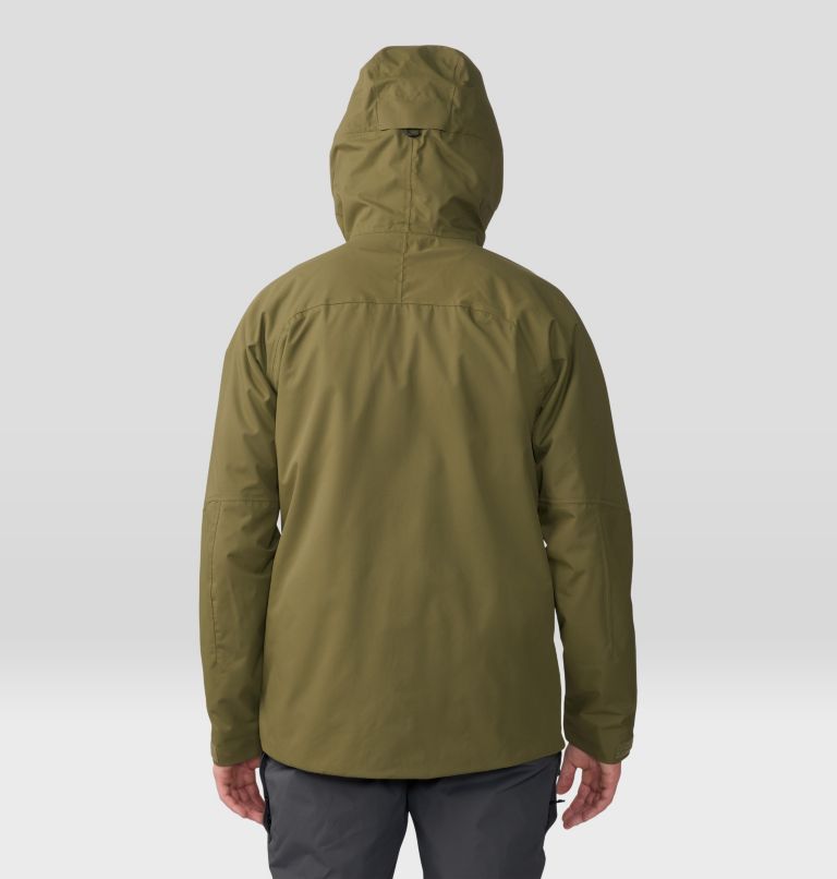 Thumbnail: Men's Firefall/2 Jacket, Color: Combat Green, image 2