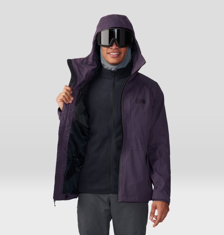 Men's Firefall/2 Jacket, Color: Blurple, image 11