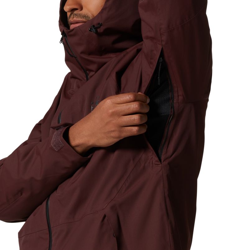 Men's Firefall/2 Jacket, Color: Washed Raisin, image 6