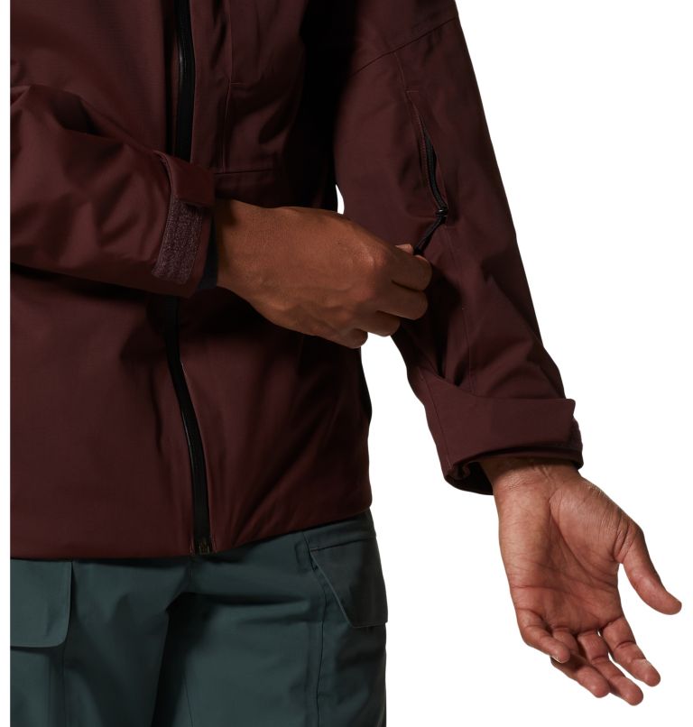 Men's Firefall/2 Jacket, Color: Washed Raisin, image 7