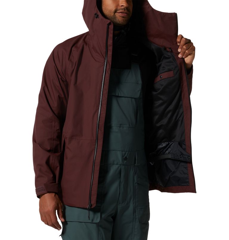 Men's Firefall/2 Jacket, Color: Washed Raisin, image 10