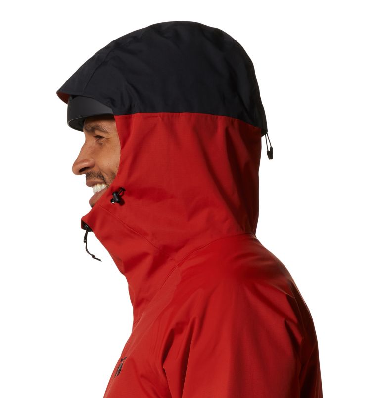 Men's Firefall/2 Jacket, Color: Desert Red, image 4