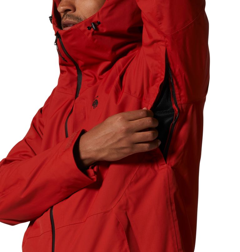 Men's Firefall/2 Jacket, Color: Desert Red, image 6