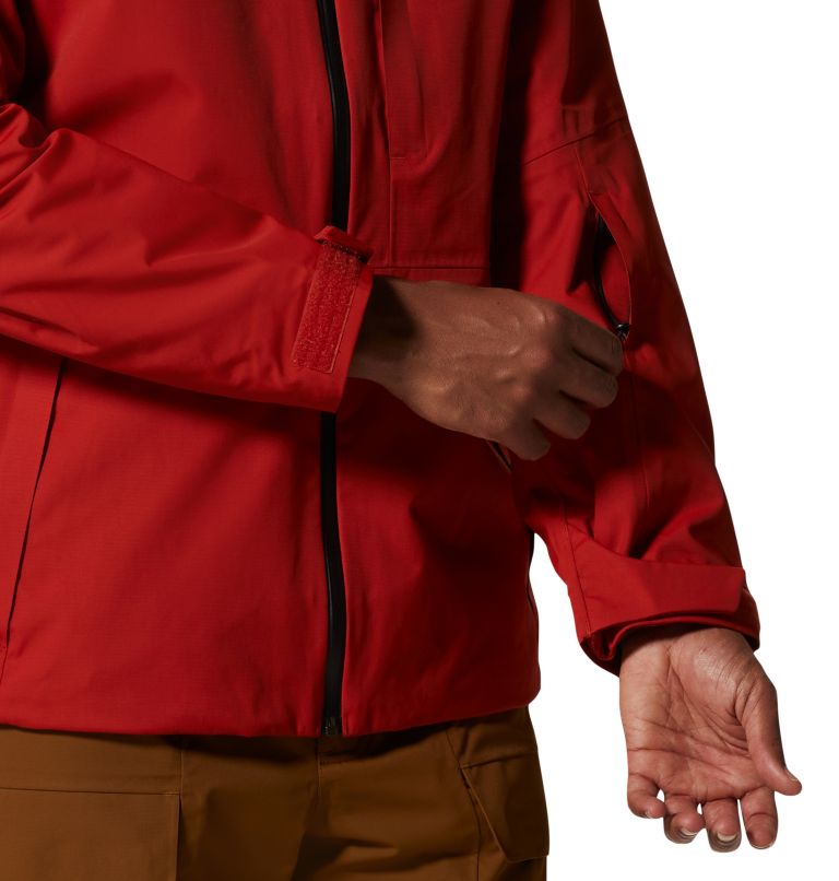 Thumbnail: Men's Firefall/2 Jacket, Color: Desert Red, image 7