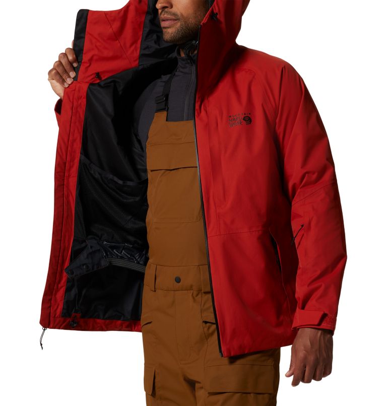 Men's Firefall/2 Jacket, Color: Desert Red, image 9