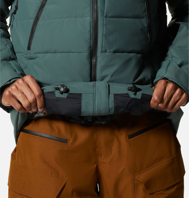 Men's Direct North Gore-Tex® Down Jacket, Color: Black Spruce, image 10