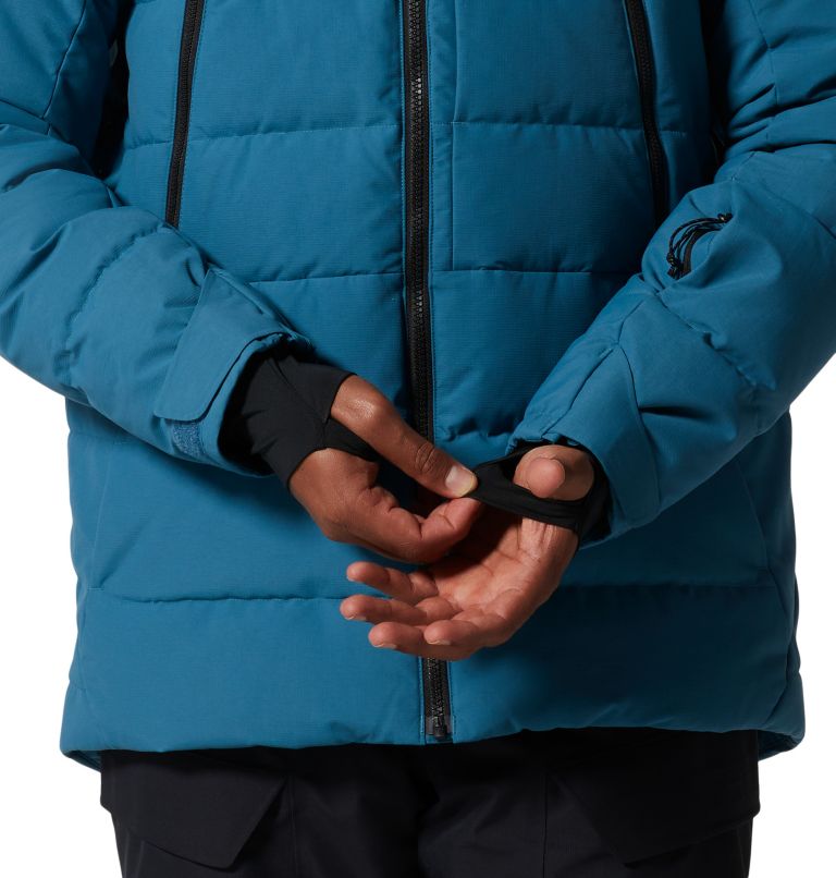 Thumbnail: Men's Direct North Gore Tex Down Jacket, Color: Caspian, image 8