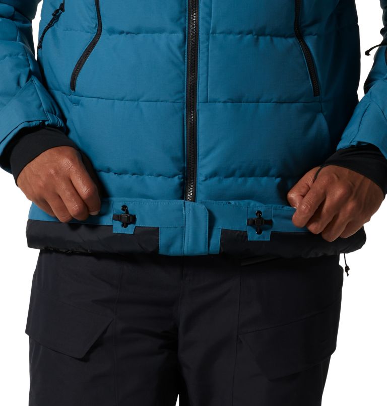 Thumbnail: Men's Direct North Gore Tex Down Jacket, Color: Caspian, image 9