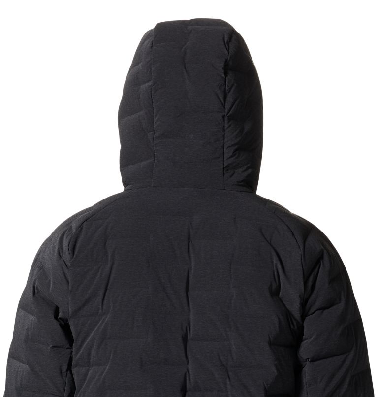 Men's Stretchdown Hoody, Color: Dark Storm Heather, image 6