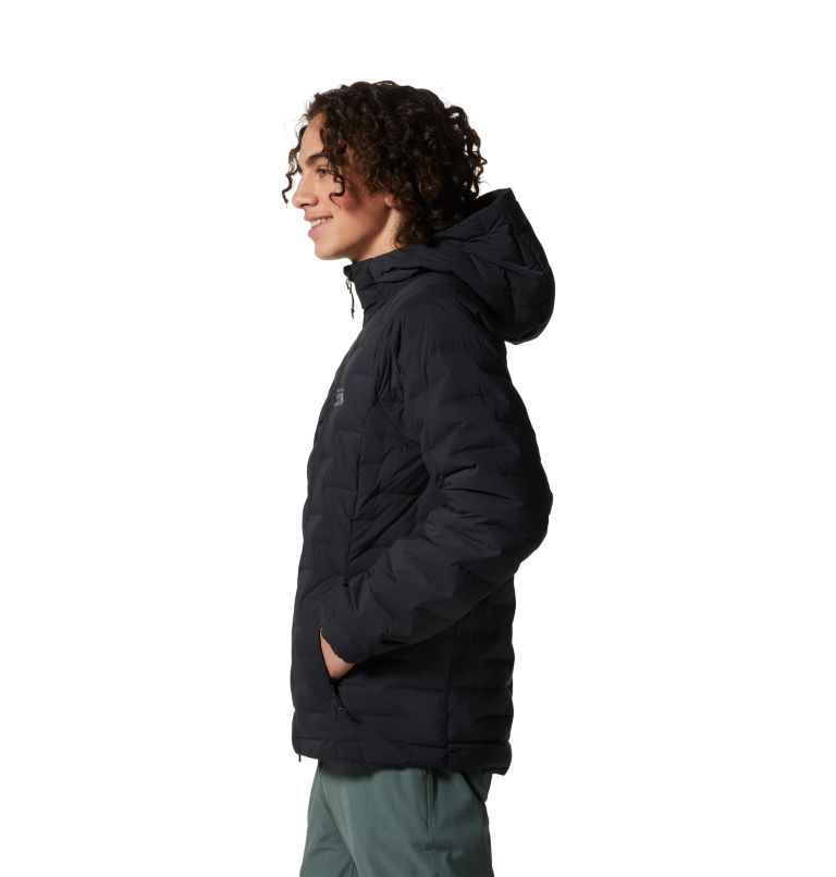 Thumbnail: Stretchdown Hoody | 010 | S, Color: Black, image 3