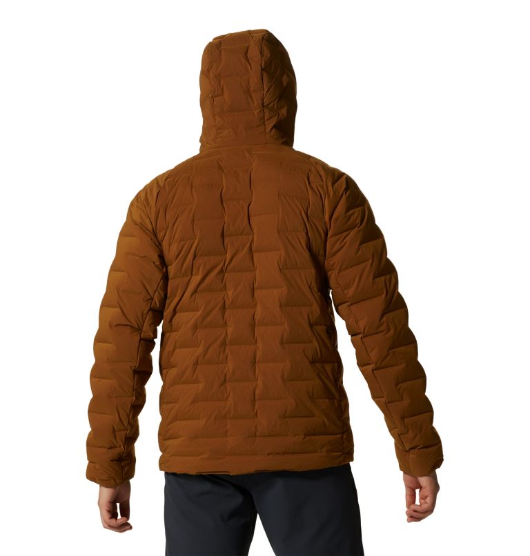 Thumbnail: Stretchdown Hoody | 233 | XL, Color: Golden Brown, image 2