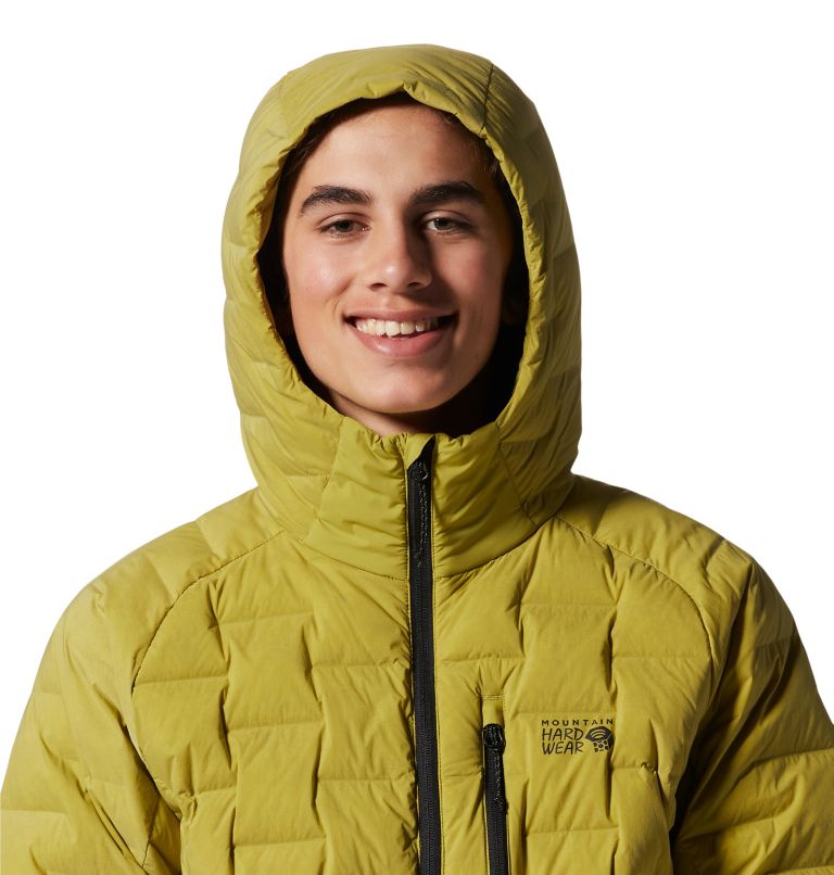 Thumbnail: Men's Stretchdown Hoody, Color: Moon Moss, image 4