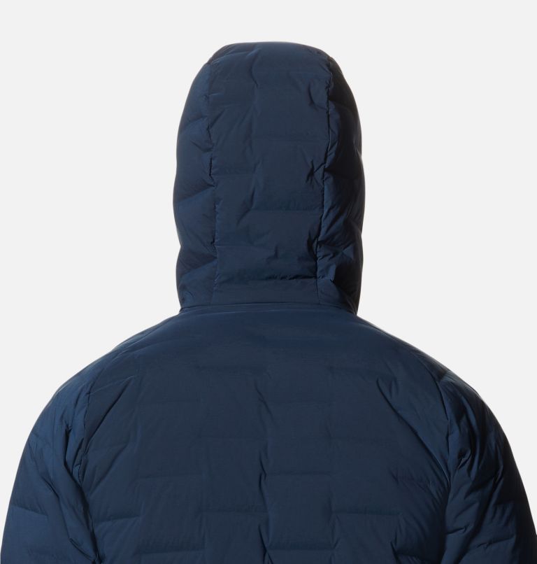Manteau à capuchon Stretchdown Homme, Color: Hardwear Navy, image 6