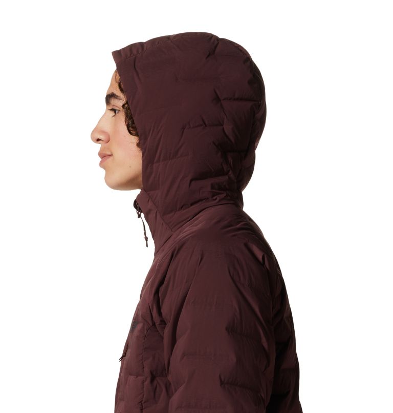 Men's Stretchdown Hoody, Color: Washed Raisin, image 5