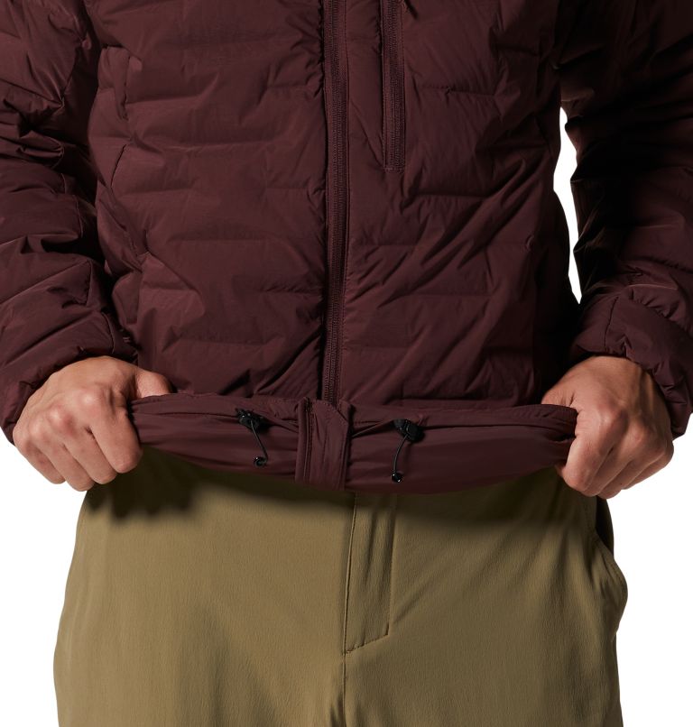 Stretchdown Hoody | 629 | XL, Color: Washed Raisin, image 7