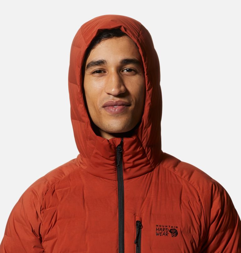 Thumbnail: Stretchdown Hoody | 838 | XL, Color: Dark Copper, image 4