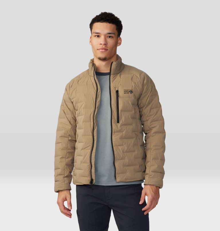 Manteau Stretchdown Homme, Color: Trail Dust, image 7
