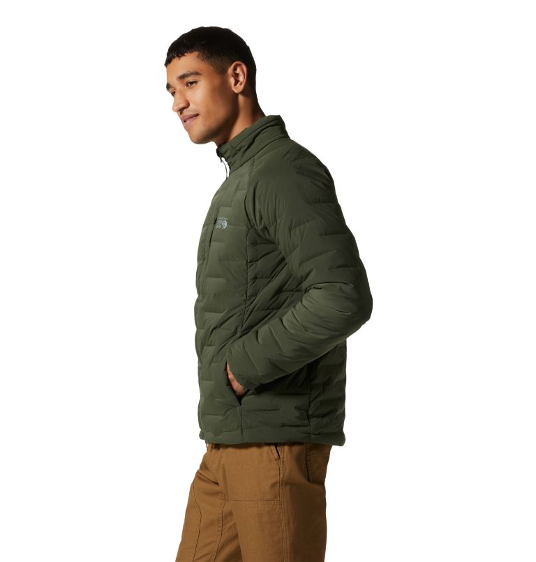 Manteau Stretchdown Homme, Color: Surplus Green, image 3
