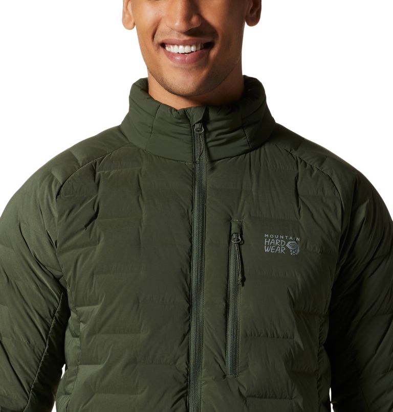 Men's Stretchdown Jacket, Color: Surplus Green, image 4