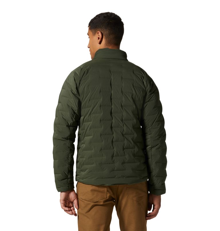Thumbnail: Men's Stretchdown Jacket, Color: Surplus Green, image 2