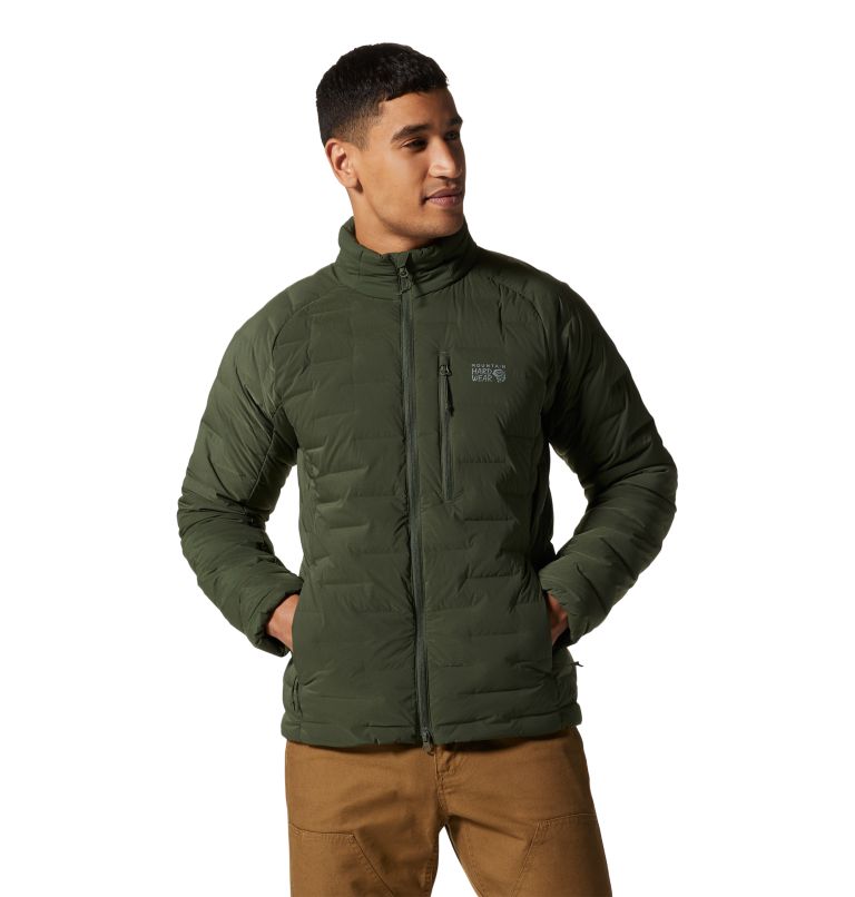Thumbnail: Men's Stretchdown Jacket, Color: Surplus Green, image 1