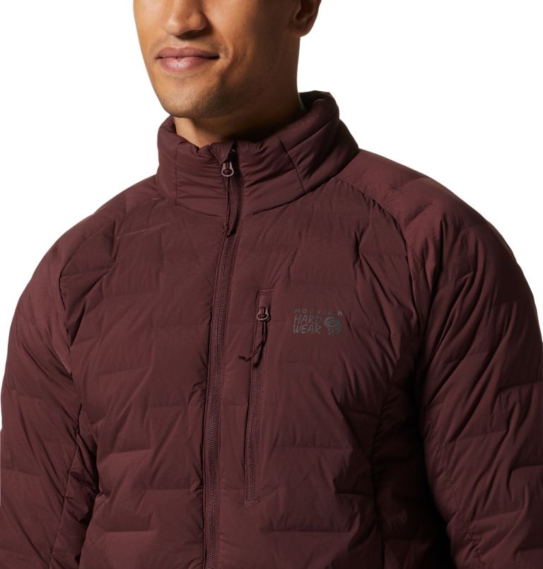 Men's Stretchdown Jacket, Color: Washed Raisin, image 4