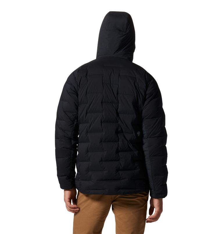 Men's Stretchdown Parka, Color: Black, image 2