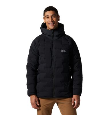 Men's Stretchdown Parka, Color: Black