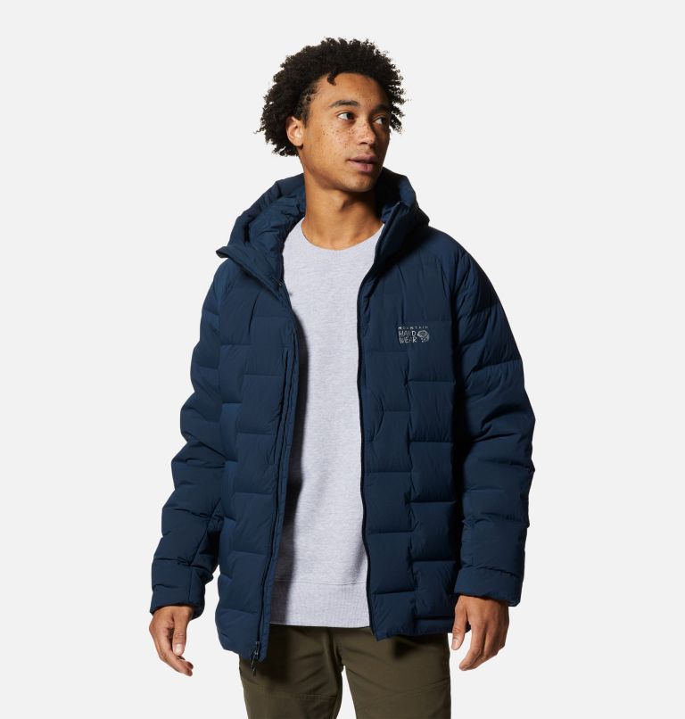 Men's Stretchdown Parka, Color: Hardwear Navy, image 8
