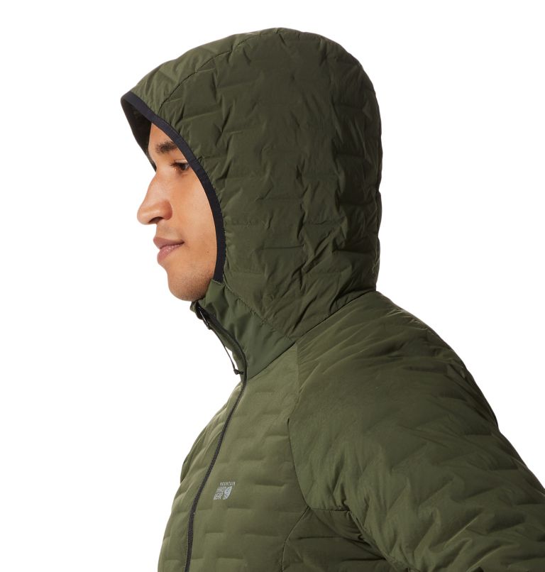Thumbnail: Stretchdown Light Pullover | 347 | S, Color: Surplus Green, image 5