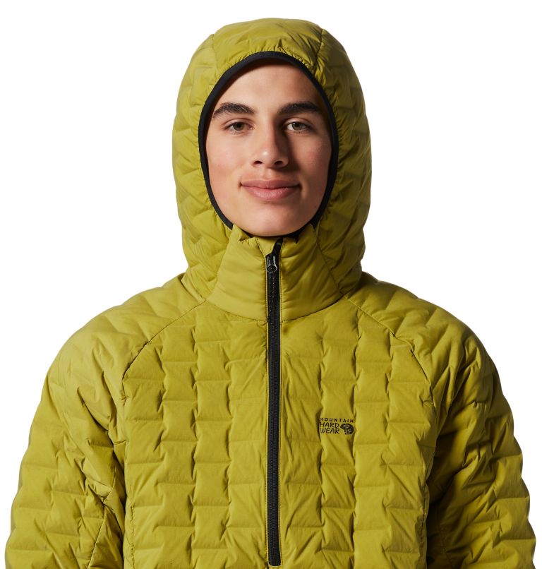 Thumbnail: Men's Stretchdown Light Pullover, Color: Moon Moss, image 4
