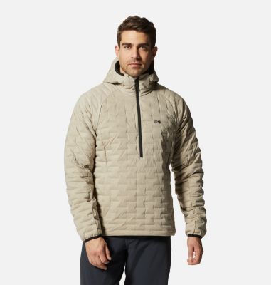 Men's Stretchdown Light Pullover, Color: Badlands