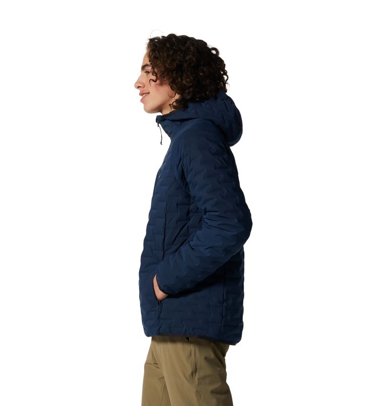 Thumbnail: Stretchdown Light Pullover | 425 | L, Color: Hardwear Navy, image 3