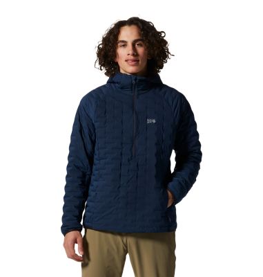 Men's Stretchdown Light Pullover, Color: Hardwear Navy