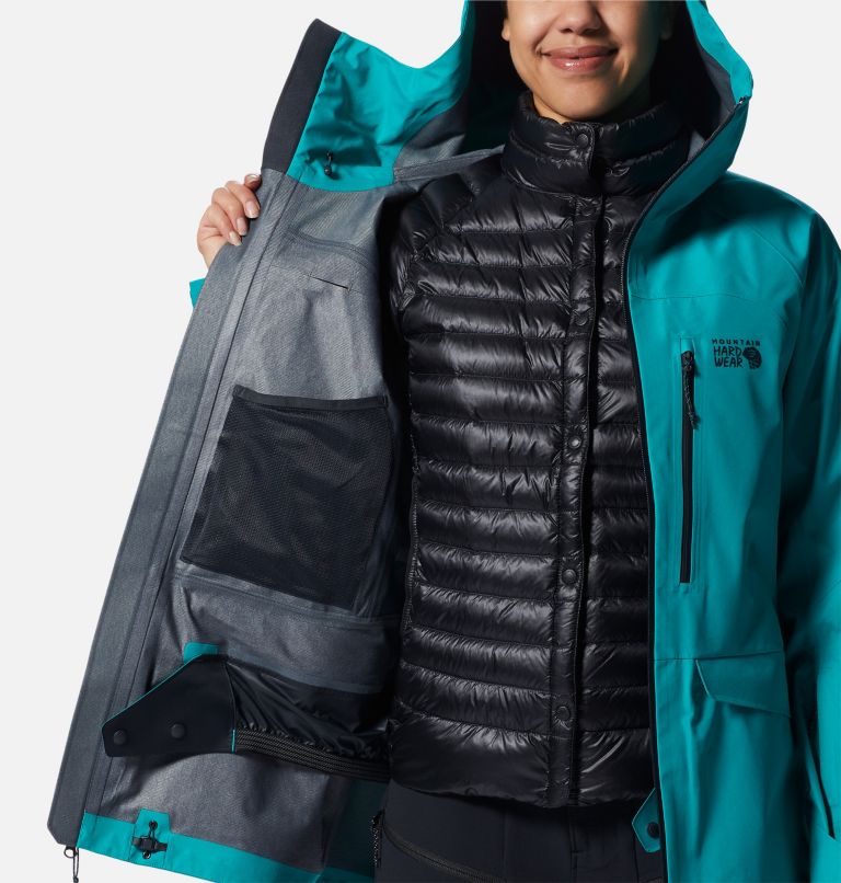 Thumbnail: Women's Boundary Ridge GORE-TEX Jacket, Color: Synth Green, image 10