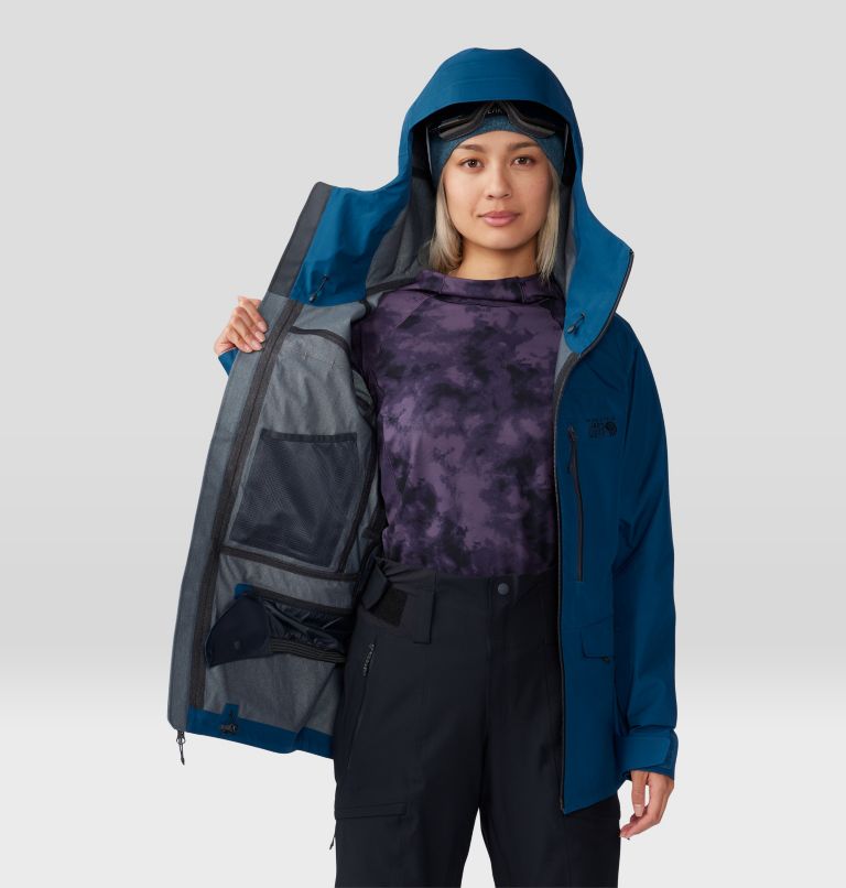 Women's Boundary Ridge GORE-TEX Jacket, Color: Dark Caspian, image 10