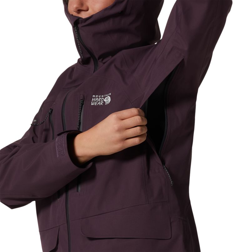 Women's Boundary Ridge Gore-Tex Jacket, Color: Dusty Purple, image 6