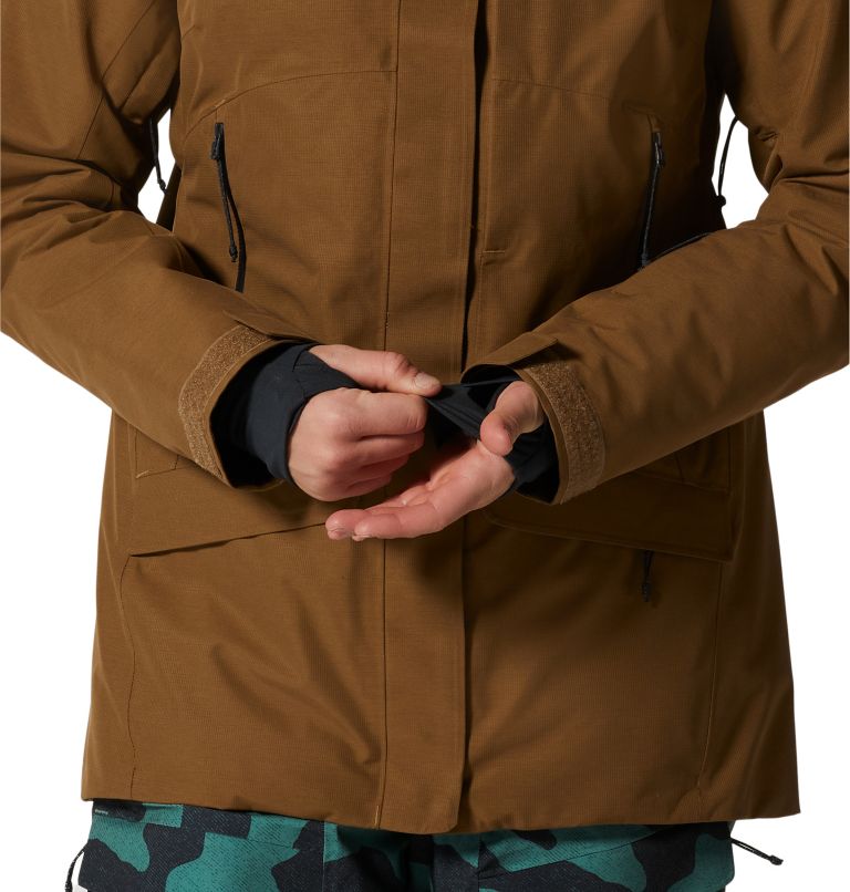 Women's Cloud Bank Gore-Tex Insulated Jacket, Color: Corozo Nut, image 7