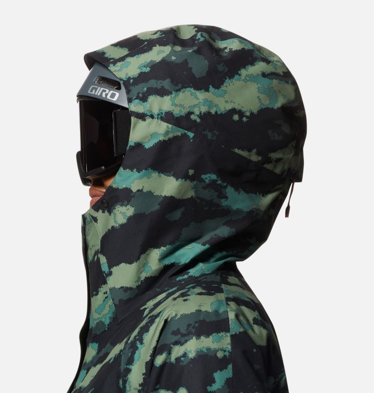Thumbnail: Women's Cloud Bank Gore-Tex® Insulated Jacket, Color: Mint Palm Brushstrokes Print, image 5