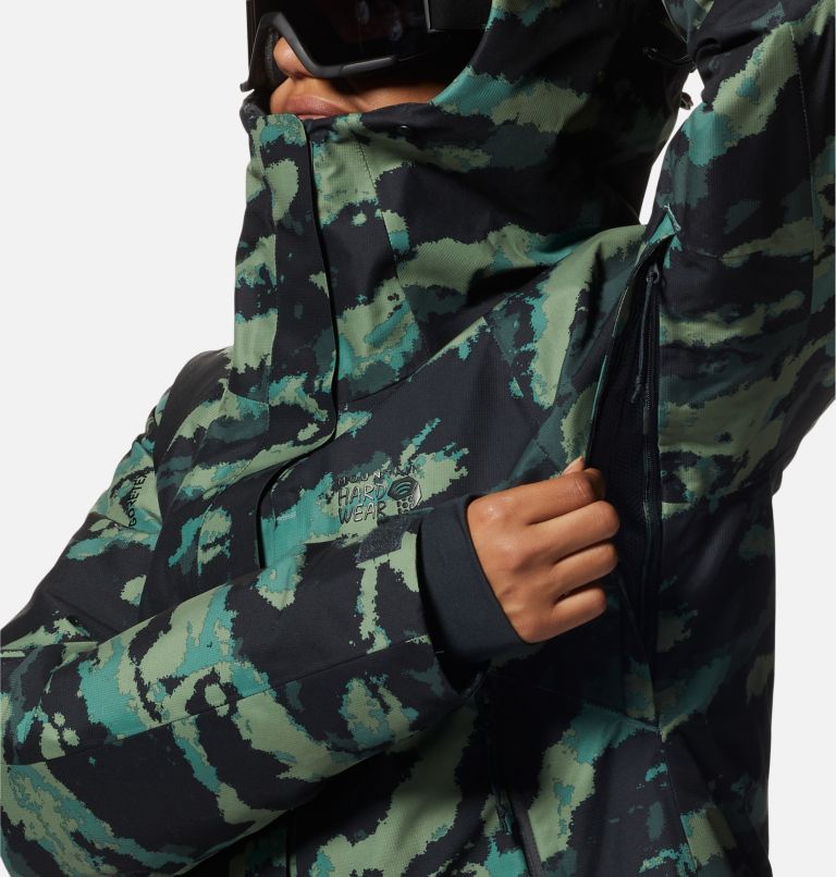 Cloud Bank Gore-Tex® Insulated Jacket | 366 | XS, Color: Mint Palm Brushstrokes Print, image 7