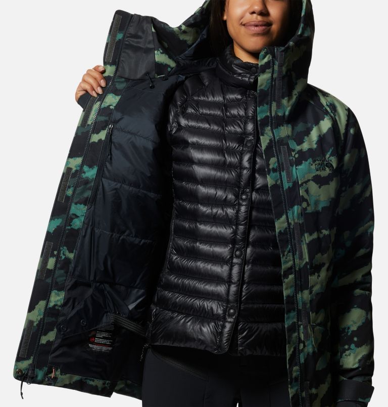 Thumbnail: Cloud Bank Gore-Tex® Insulated Jacket | 366 | XL, Color: Mint Palm Brushstrokes Print, image 11