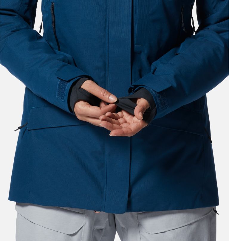 Thumbnail: Women's Cloud Bank Gore-Tex Insulated Jacket, Color: Dark Caspian, image 9