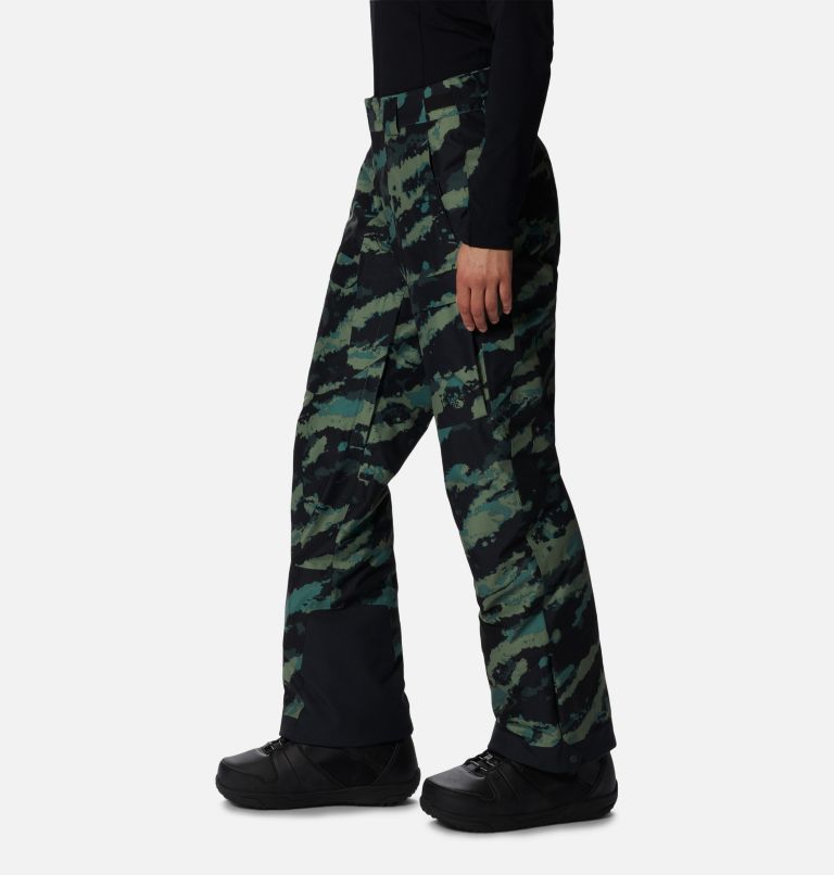 Thumbnail: Cloud Bank Gore-Tex® Insulated Pant | 366 | M, Color: Mint Palm Brushstrokes Print, image 3