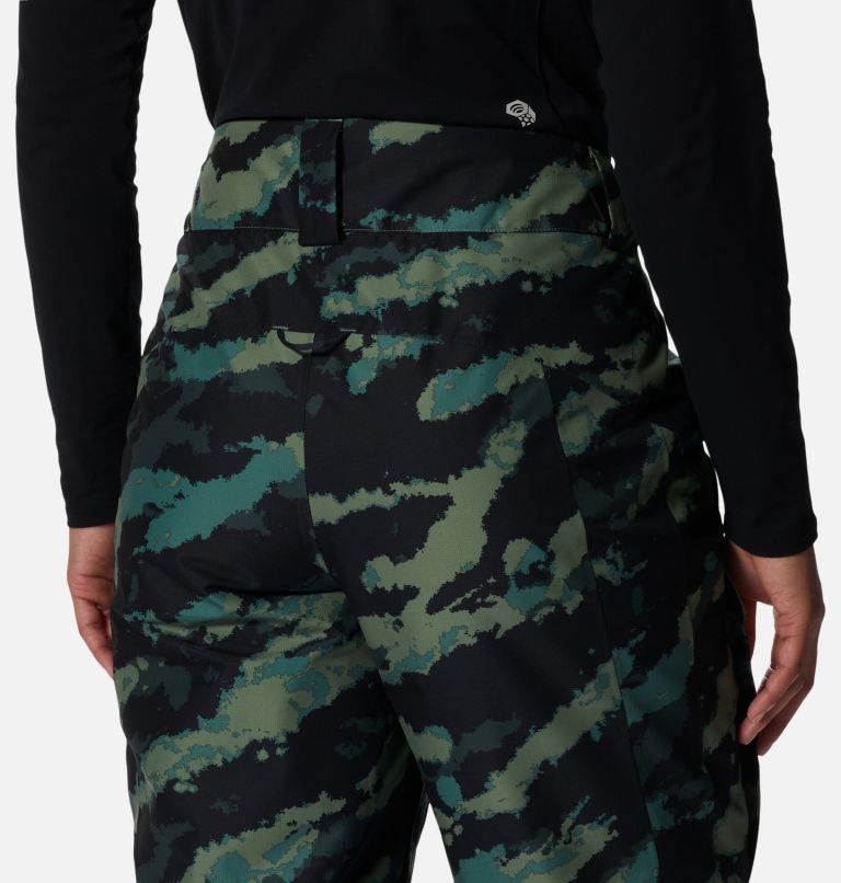 Pantalon isolé Cloud Bank Gore-Tex® Femme, Color: Mint Palm Brushstrokes Print, image 5