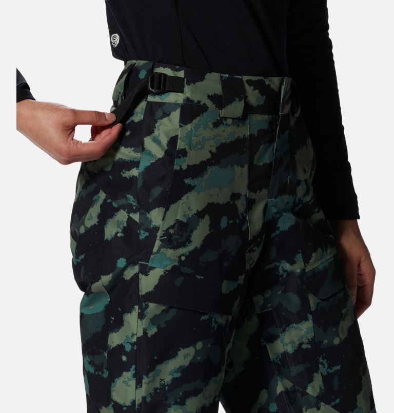Thumbnail: Pantalon isolé Cloud Bank Gore-Tex® Femme, Color: Mint Palm Brushstrokes Print, image 6