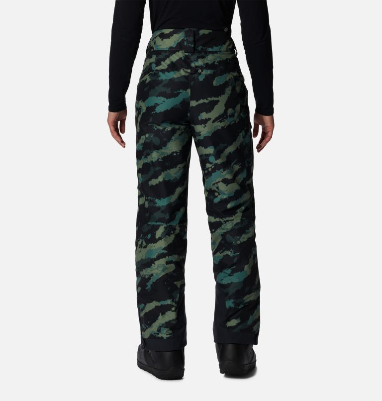 Thumbnail: Women's Cloud Bank Gore-Tex® Insulated Pant, Color: Mint Palm Brushstrokes Print, image 2